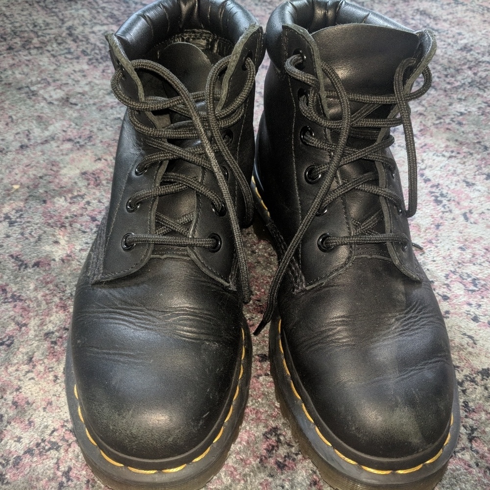 Black Leather Doc Marten's